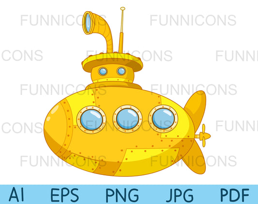 Cute Submarine