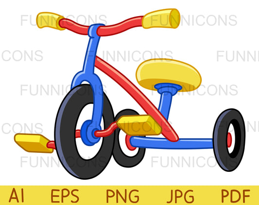 Colorful Toddlers Tricycle
