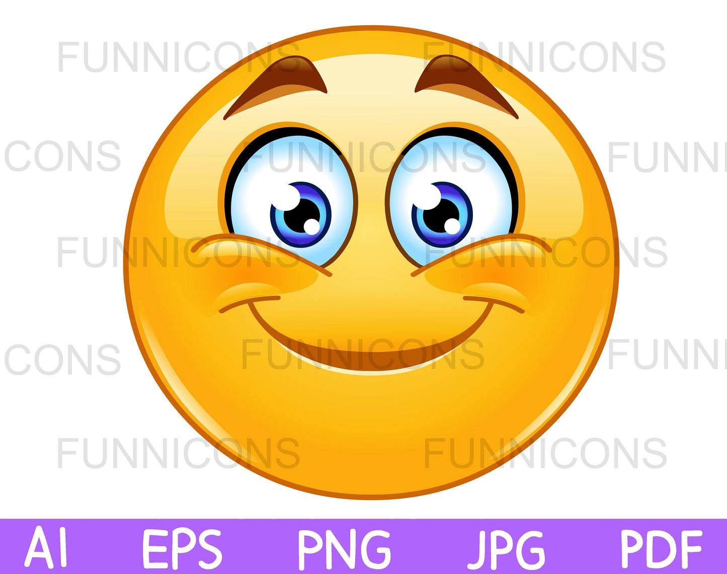 Happy Smiling Emoji Face