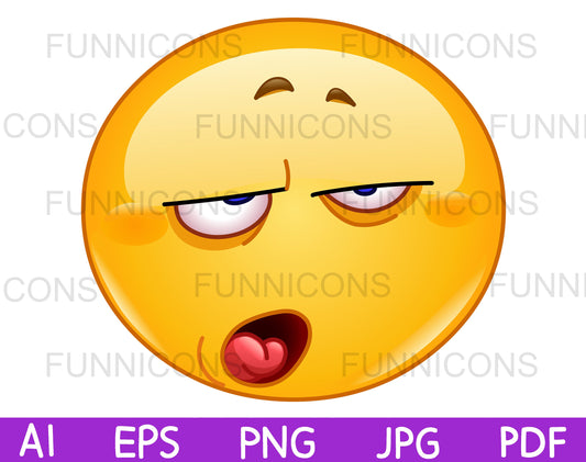 Contempt Emoji Making a Face of Disdain, Duh, Huh, Tired, "Oh Please, Give It a Rest," Disgusted